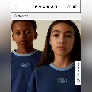 NWT Kids Pacsun x Land Rover Crewneck